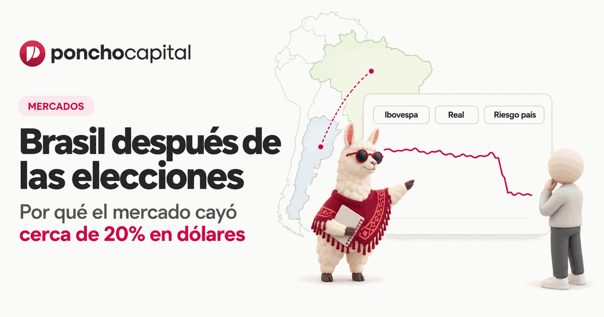 Brasil después de las elecciones: por qué el mercado cayó cerca de 20% en dólares y qué mirar ahora